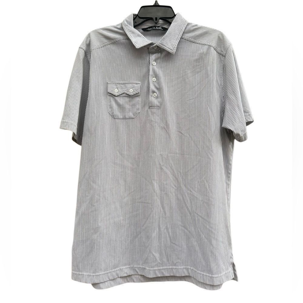 Travis Mathew Men's Performance Golf Polo Shirt Size XL